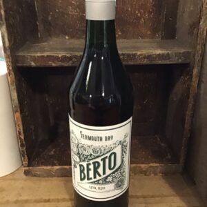 Berto Vermouth Extra Dry Bianco Rob