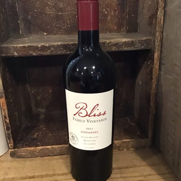 Bliss Family Vineyards Zinfandel Estate